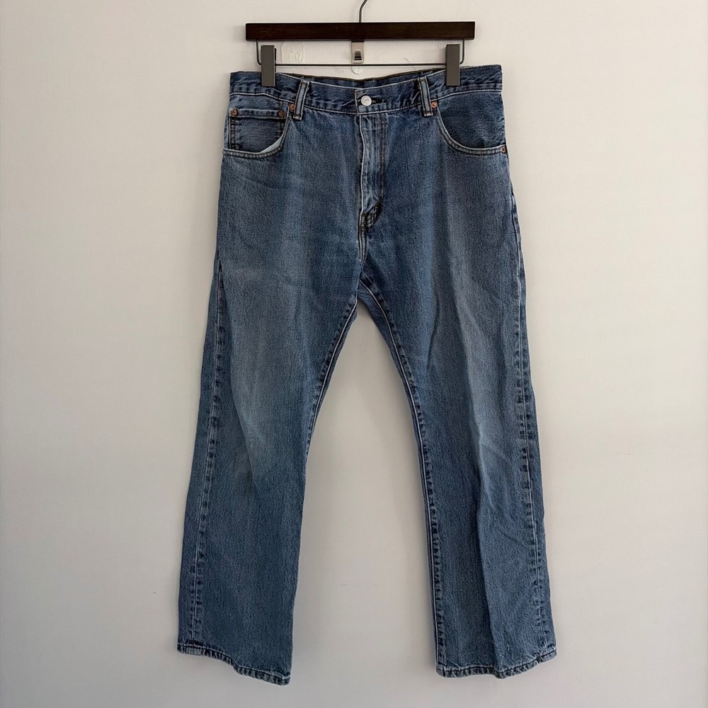 Levis 517 Bootcut Jeans Mens 34x30 Blue Denim